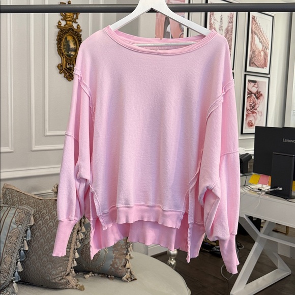 We the free Camden Pullover size Small in Pink - Picture 6 of 13